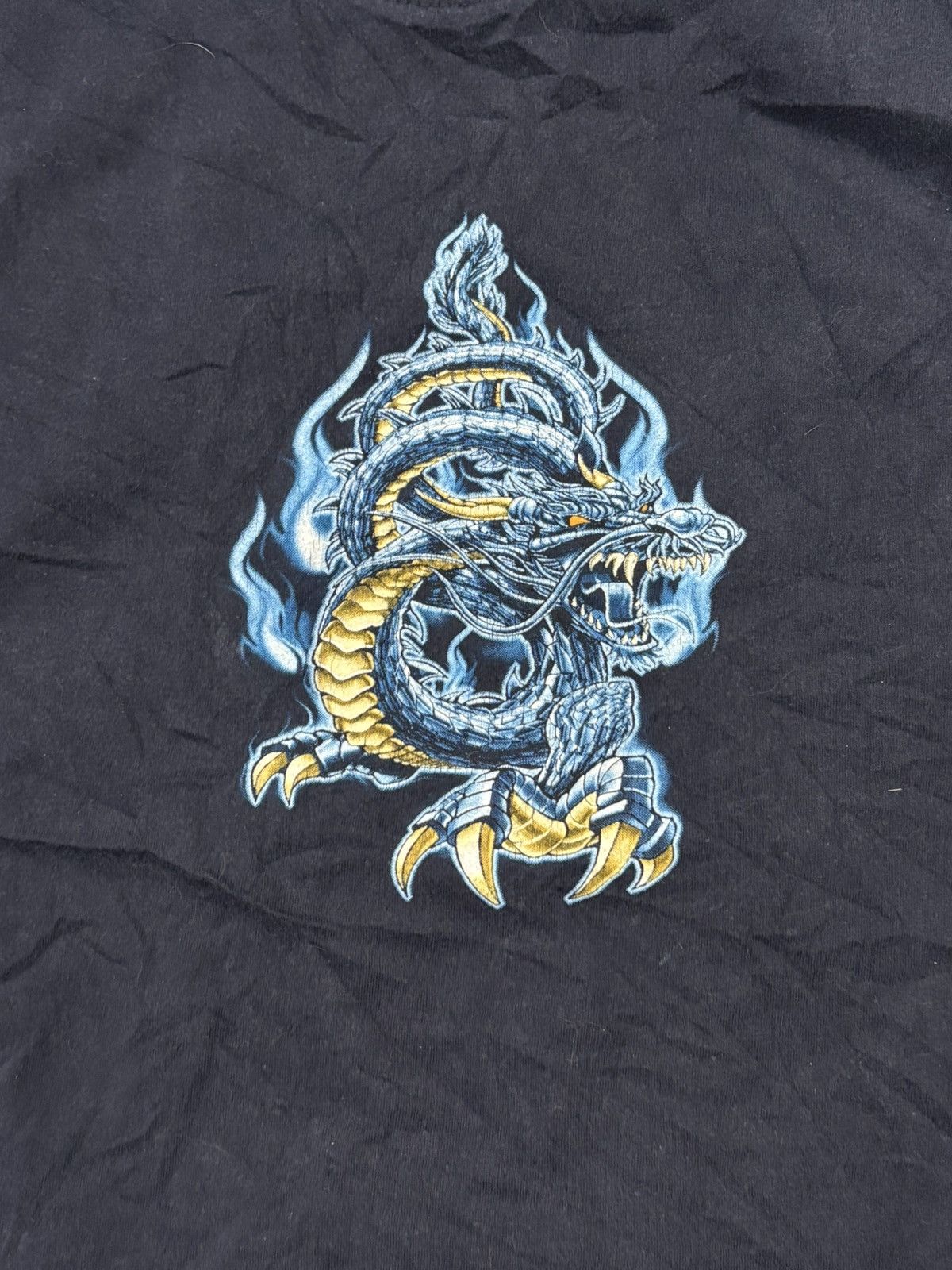 Japanese Brand × Vintage Vintage Y2K Silver Strand Dragon Size US XS / EU 42 / 0 - 2 Thumbnail