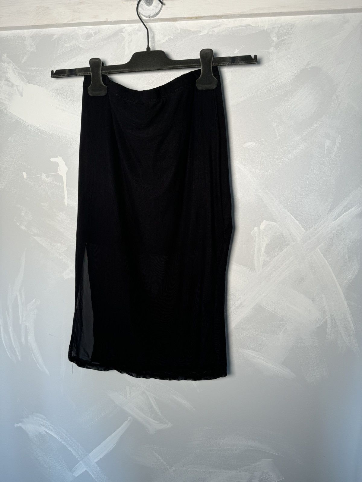 Other Revamped Black Vampire Rick Owen's Inspired Dress Mesh Size 30" / US 8 / IT 44 - 5 Thumbnail