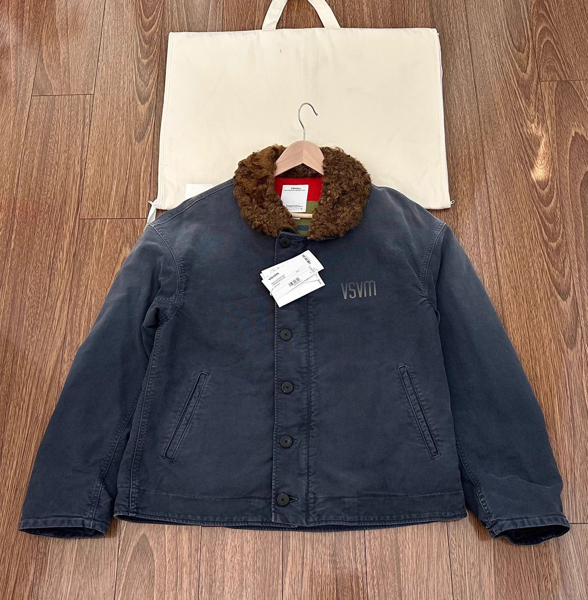 Visvim VISVIM PURSER DECK JKT 24SS Uzbekistan cotton jacket Size US XL / EU 56 / 4 - 1 Thumbnail