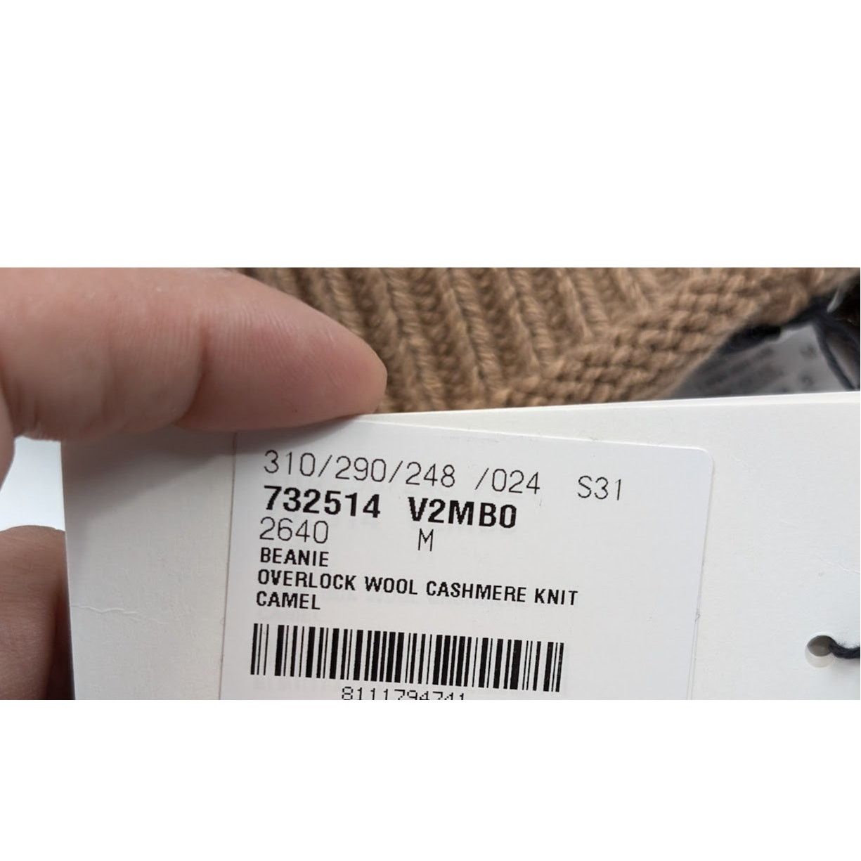 Bottega Veneta o1rshd1 Size: M / Overlock Wool Cashmere Beanie Hat / Cap Size ONE SIZE - 16 Thumbnail