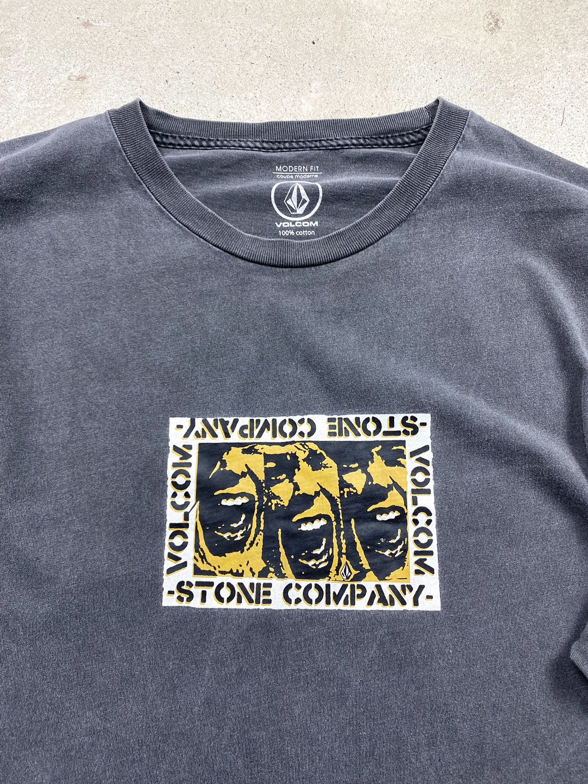Volcom Vntg Volcom Stone Company Washed Longsleeve Tee Surf Style Size US M / EU 48-50 / 2 - 4 Thumbnail