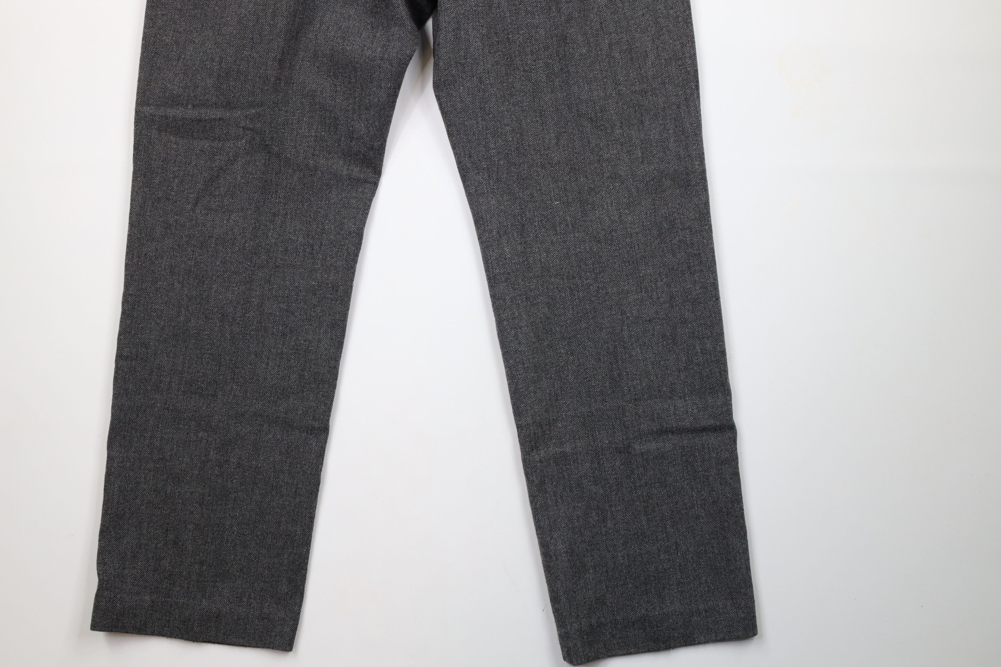 Express × Vintage Express Producer Tweed Flat Front Trousers Chino Pants Size US 36 / EU 52 - 10 Thumbnail