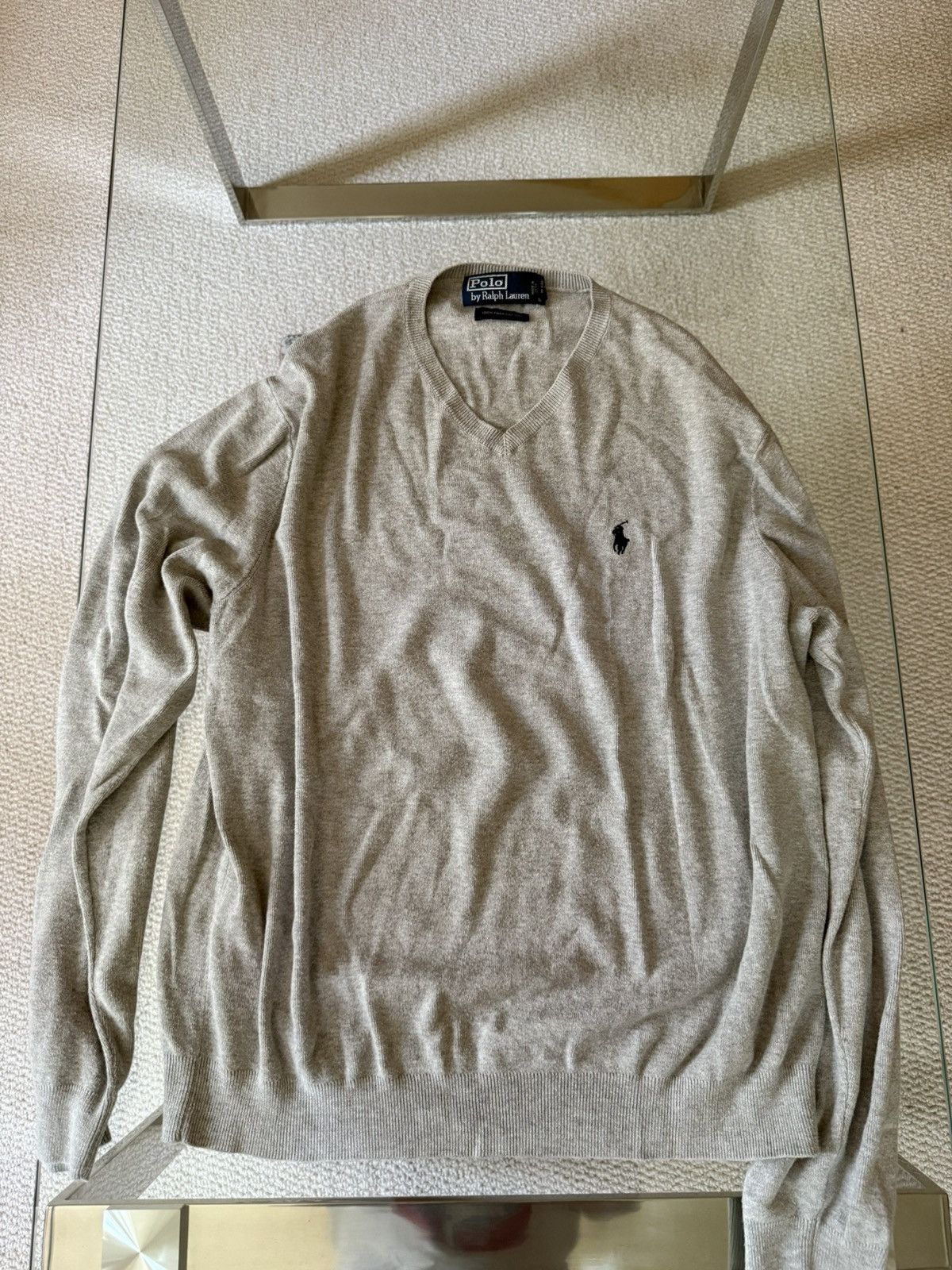 Polo Ralph Lauren Polo V-Neck Sweater Size US M / EU 48-50 / 2 - 1 Thumbnail