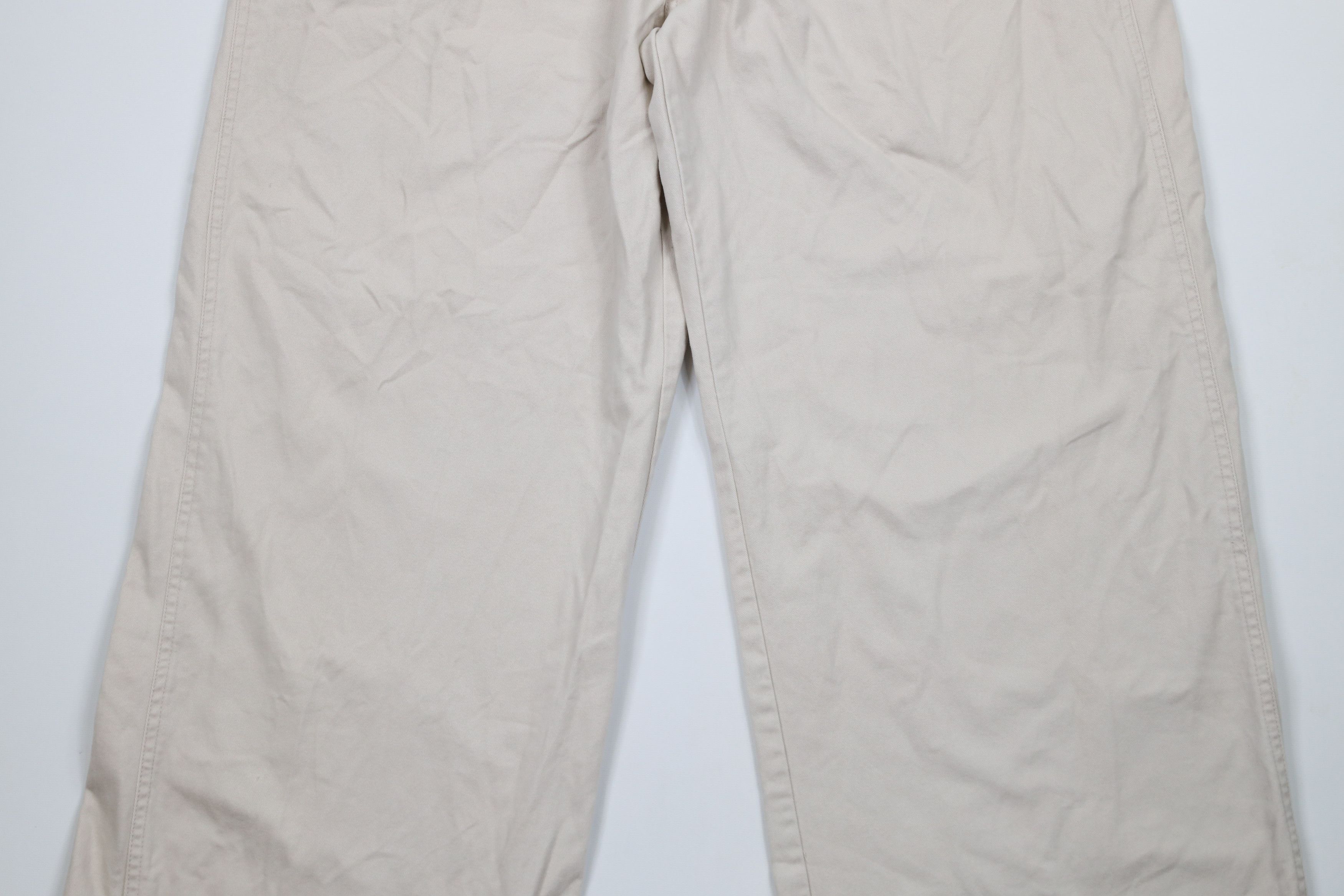 Vintage Vintage Y2K Streetwear Baggy Fit Skateboard Pants Beige Size US 36 / EU 52 - 3 Thumbnail
