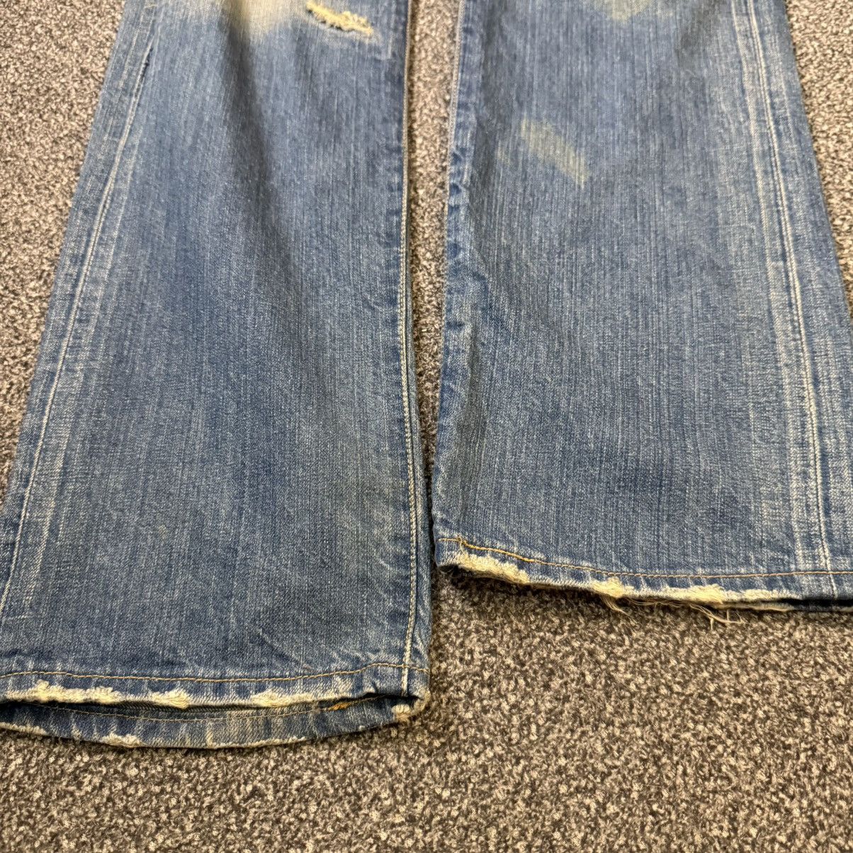 Levi's Vintage Clothing 🔥🇯🇵 Vintage 90s Japanese Levis 501 Distressed Denim Size US 29 - 7 Thumbnail