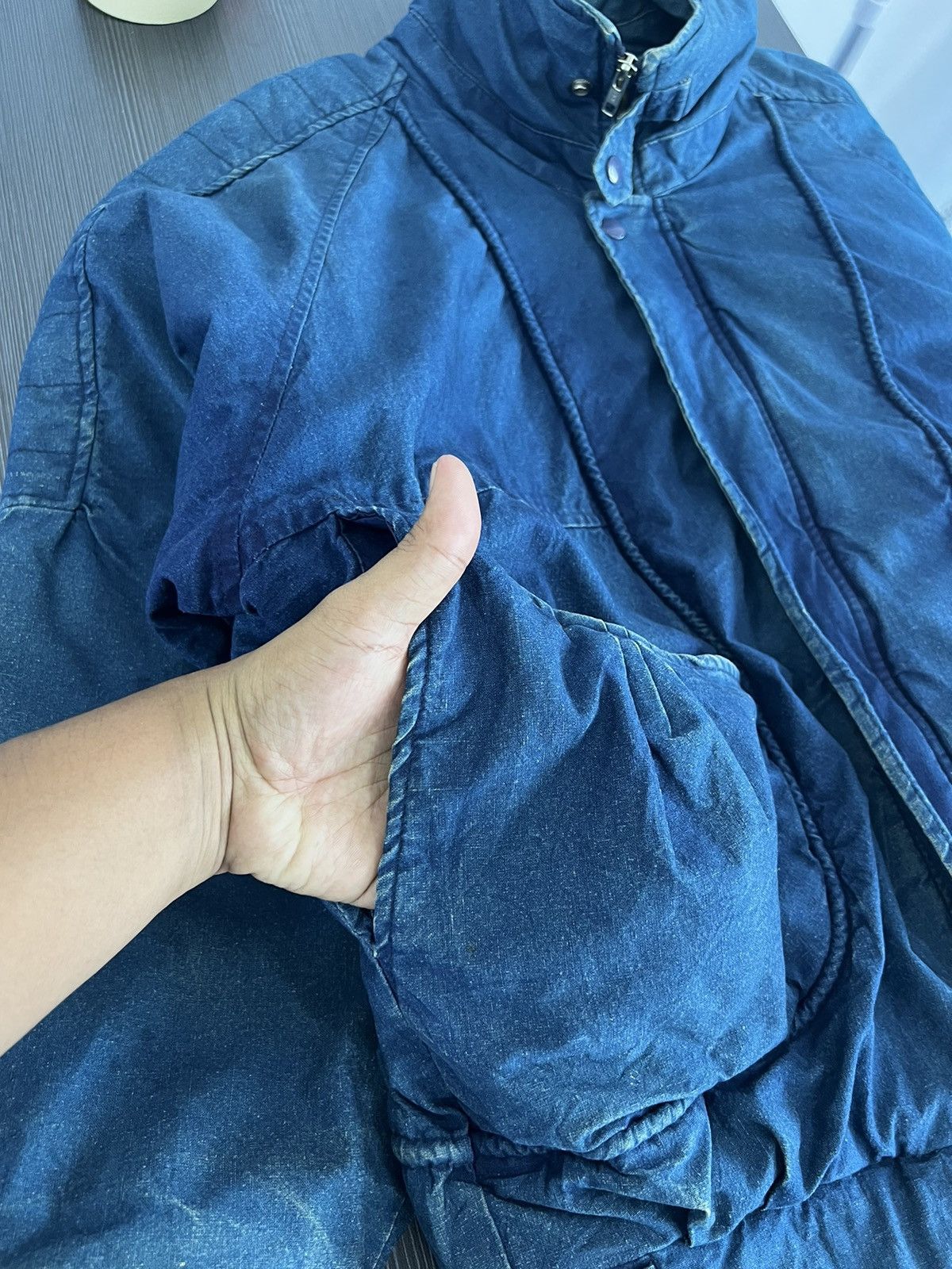 Japanese Brand 🔥 Vintage Bomber Rita Club 4042571 indigo Size US XL / EU 56 / 4 - 5 Thumbnail