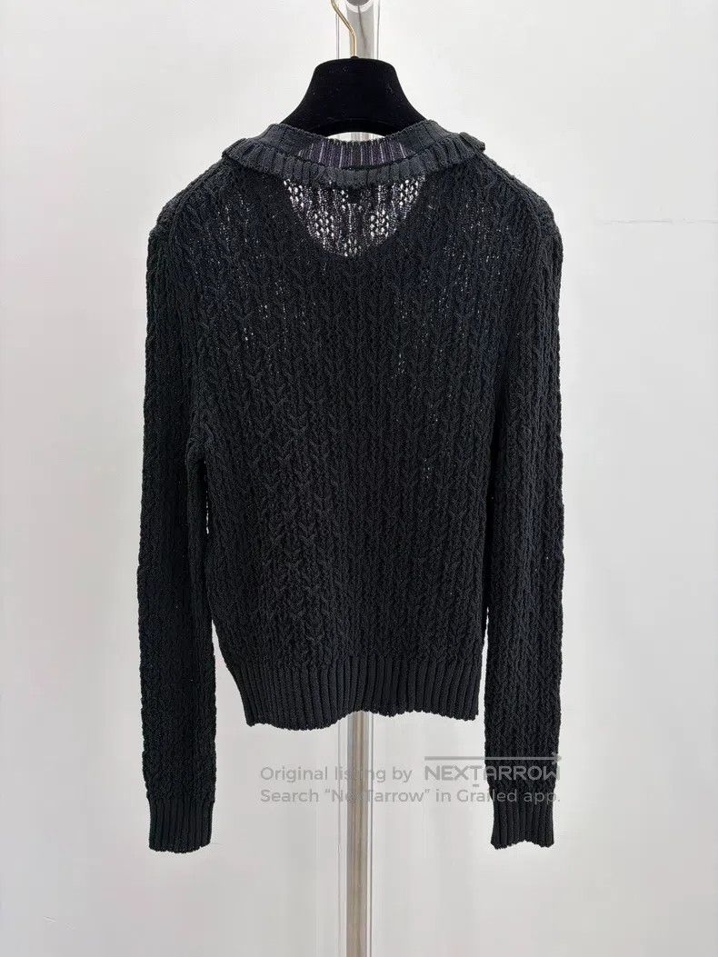 Chanel Chanel The latest ruffled knitted cardigan in early spring Size XS / US 0-2 / IT 36-38 - 2 Thumbnail