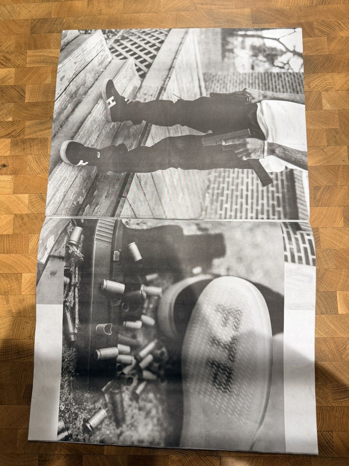 Fuck The Population SIGNED FTP x HUF Magazine Zine 2016 Size ONE SIZE - 13 Thumbnail
