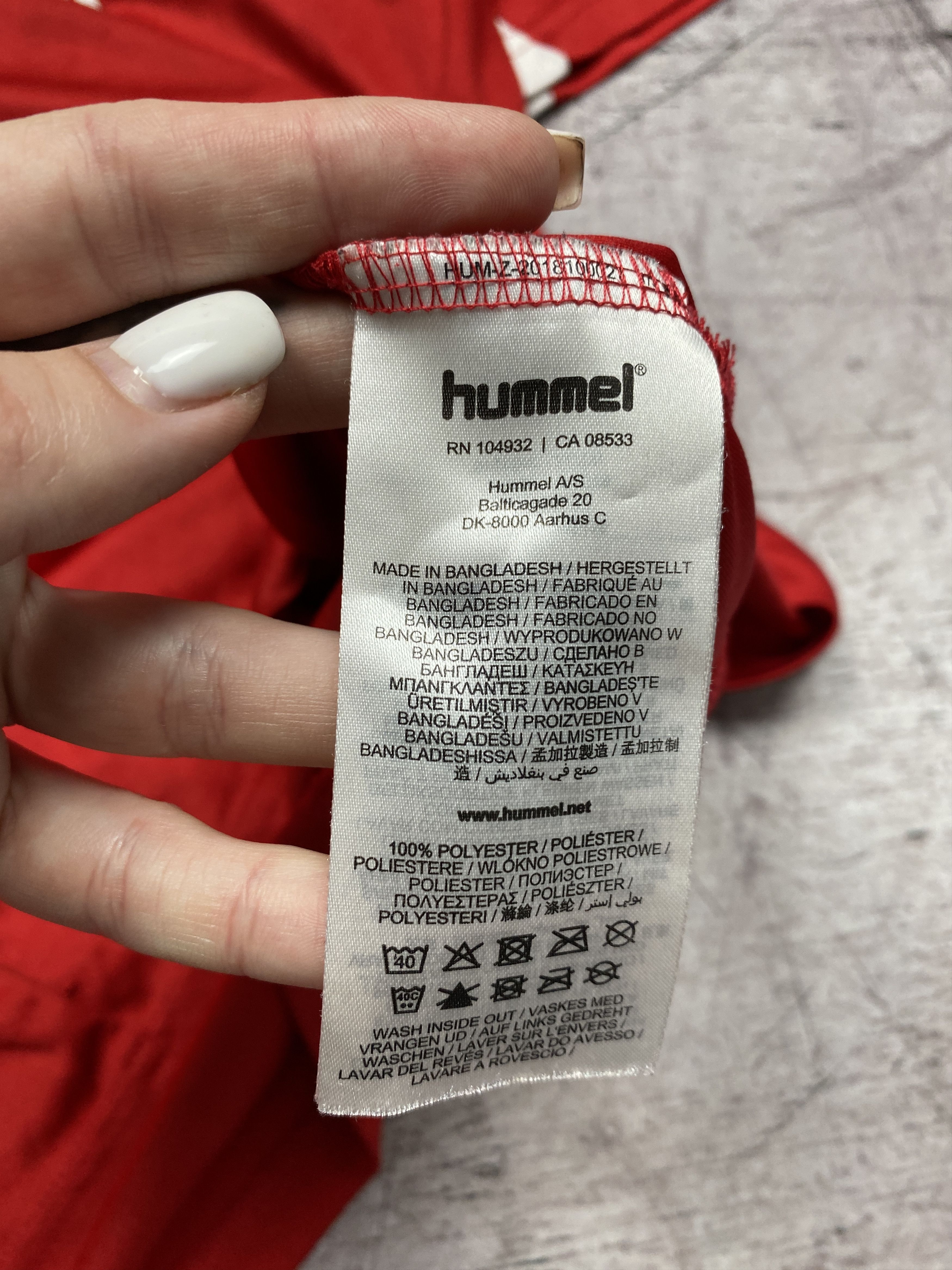 Hummel × Vintage Hummel Fleetwood Town F. C. Vintage Mens Soccer Jersey Size US S / EU 44-46 / 1 - 5 Thumbnail