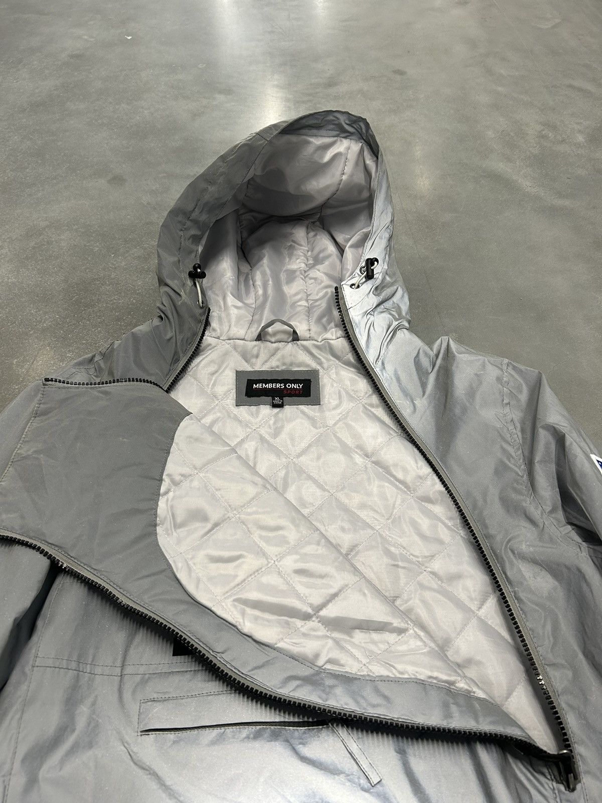 Members Only Grey Members Only windbreaker jacket Size US XL / EU 56 / 4 - 5 Thumbnail