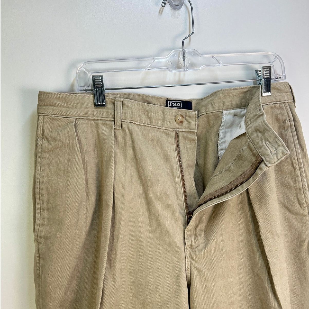 Polo Ralph Lauren Vintage Polo Ralph Lauren Cotton Polo Chino Pants Khaki Size US 34 / EU 50 - 2 Thumbnail