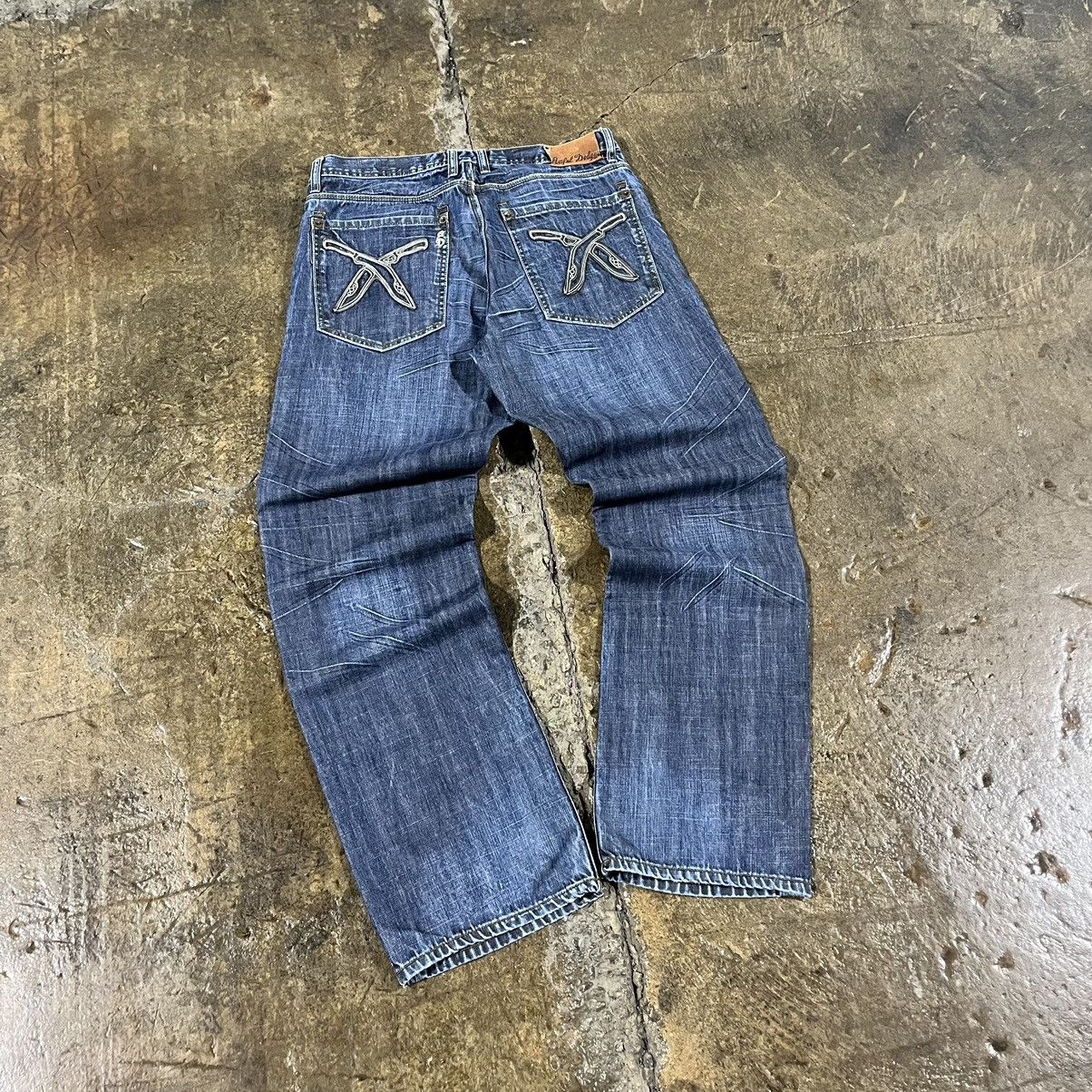 JNCO × Southpole × Vintage Crazy Vintage Y2K Baggy Jeans Grunge Skater Wide Leg Size US 36 / EU 52 - 3 Thumbnail