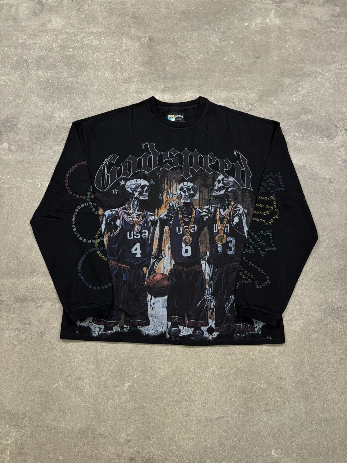 Godspeed Dream Team 24 Longsleeve, Black
