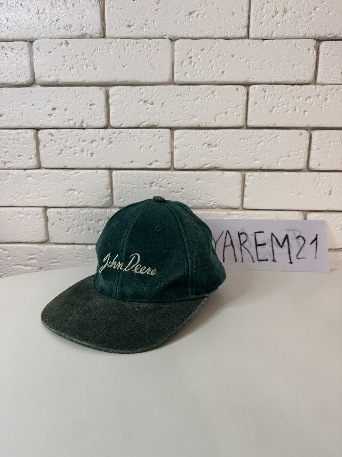John Deere John Deere vintage cap hat Size ONE SIZE - 1 Thumbnail
