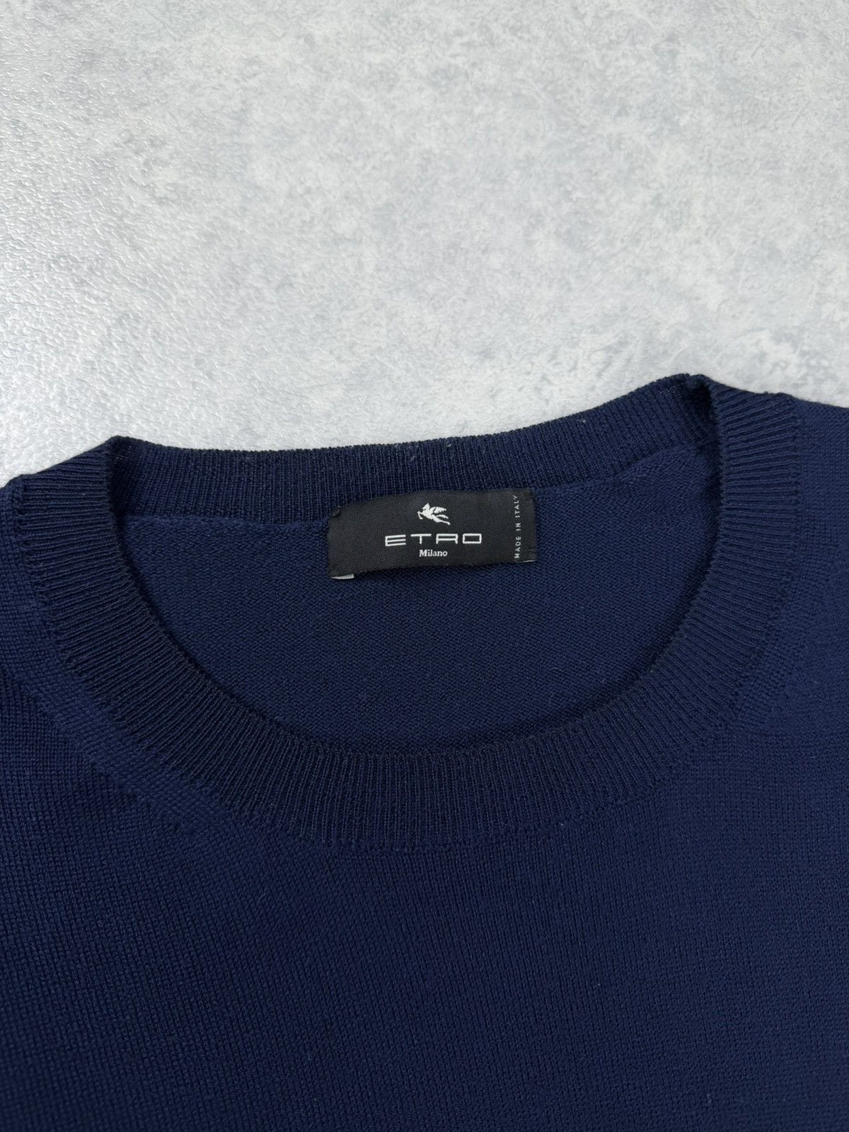 Etro Etro Milano Wool Knit Sweater Men’s Size M Size US M / EU 48-50 / 2 - 6 Thumbnail