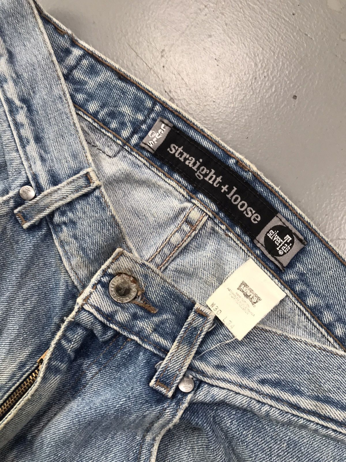 Levi's × Vintage Late 90s vintage Levi’s silver tab denim Size US 31 - 4 Thumbnail
