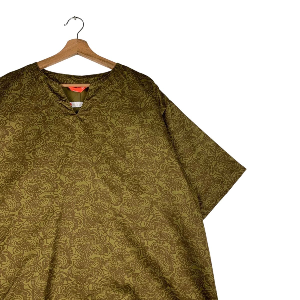 Vintage FLATLUX Made in Japan Floral Fullprint Shirt #1359-C61 Size US XL / EU 56 / 4 - 5 Thumbnail