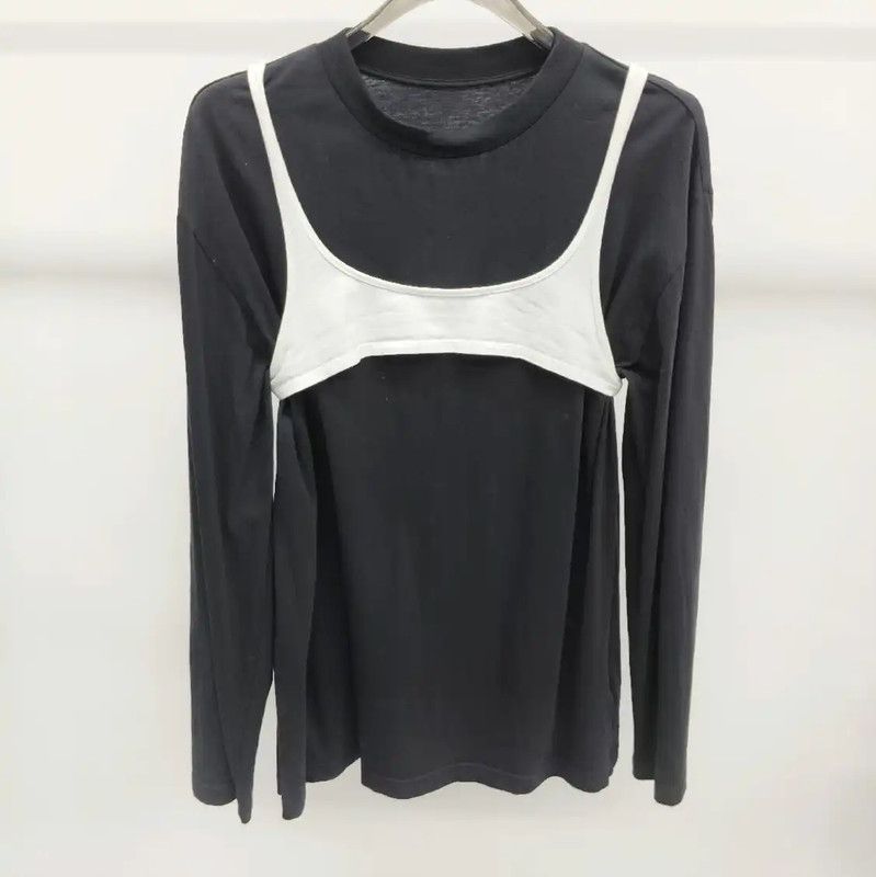 Maison Margiela Maison Margiela Black Long Sleeve Sweatshirt 0089 Size L / US 10 / IT 46 - 1 Thumbnail