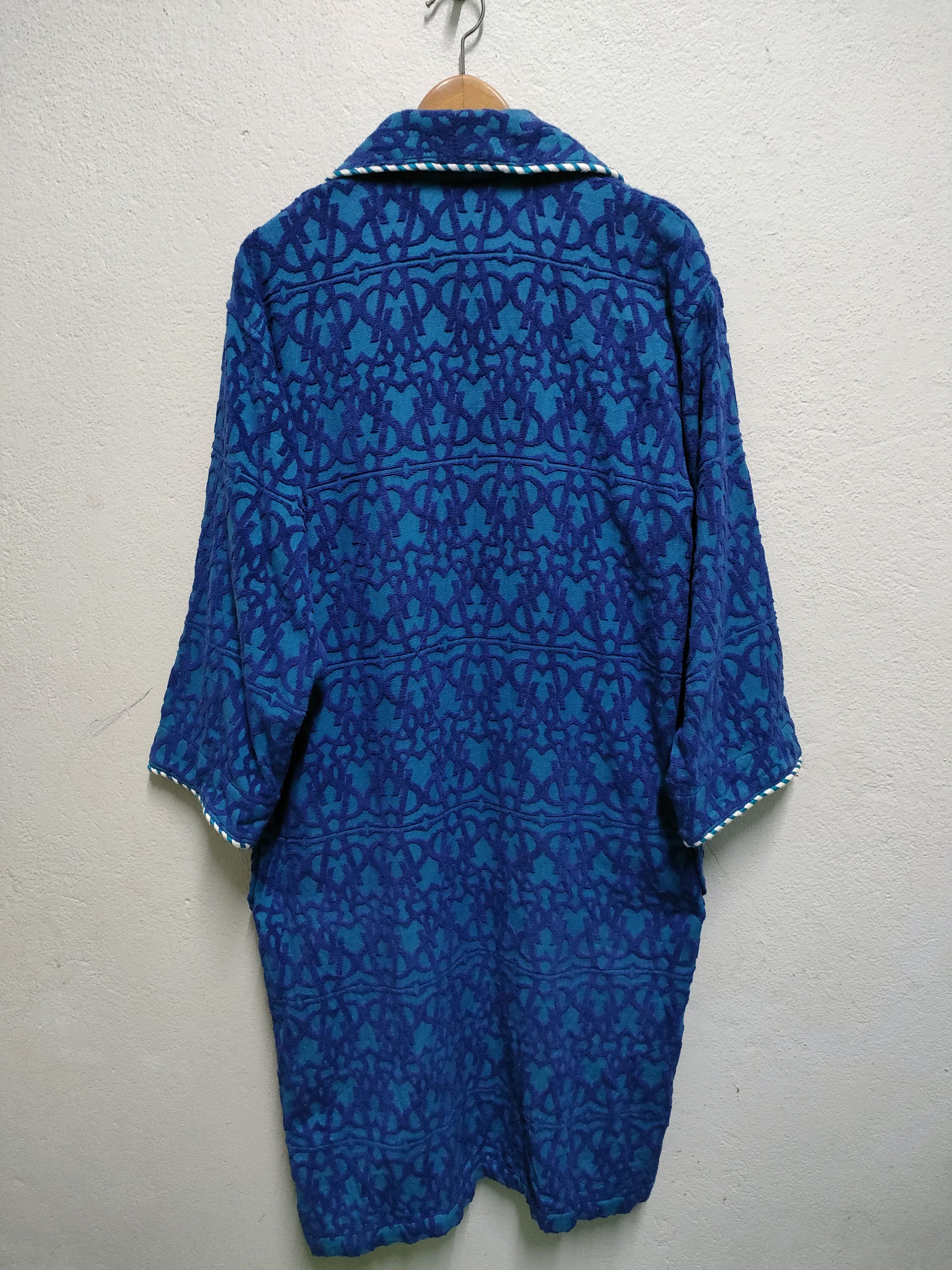 Hedi Slimane × Yves Saint Laurent Yves Saint Laurent Monogram Embroidered Bathrobe Size US M / EU 48-50 / 2 - 3 Thumbnail