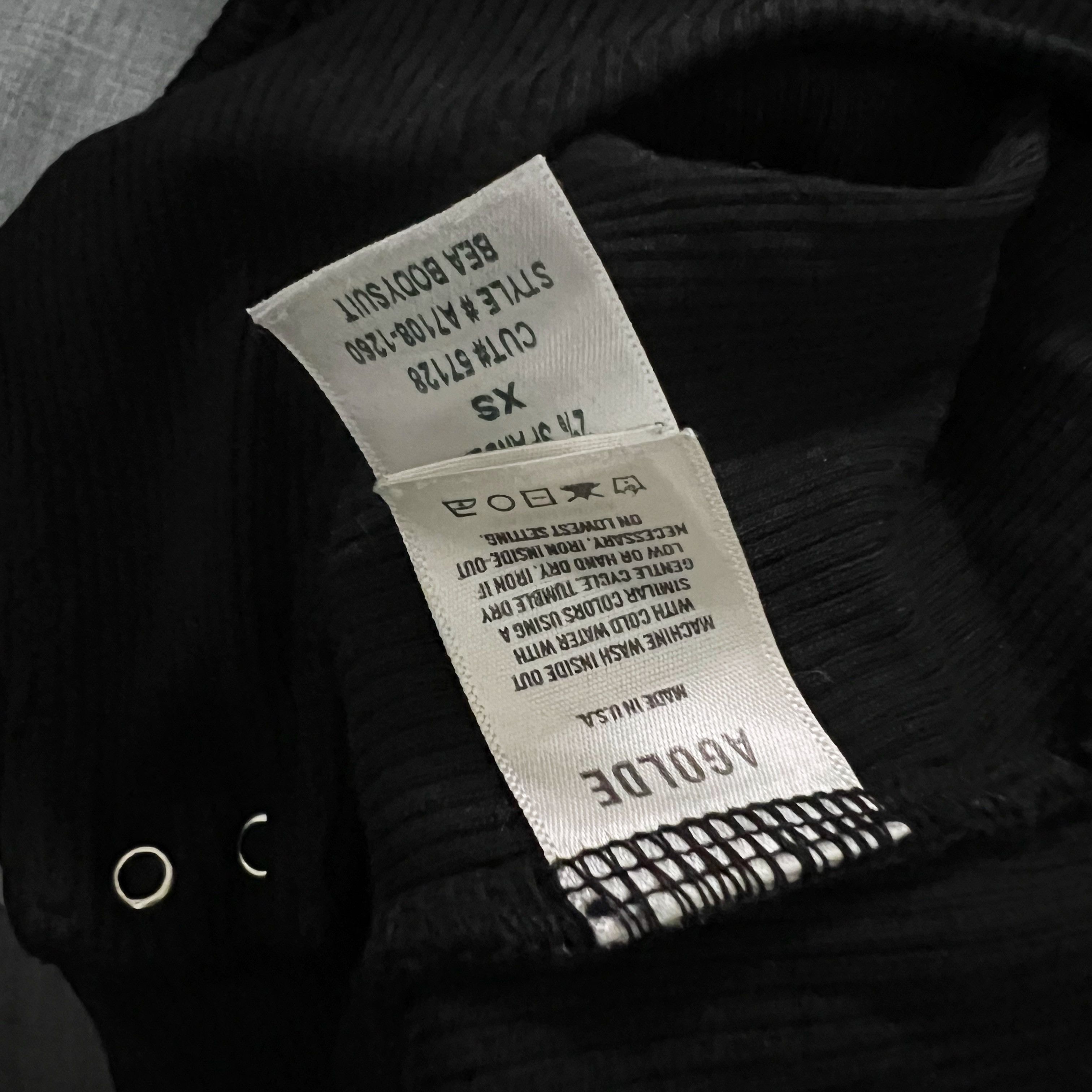 Agolde Agolde Bea Cutaway Ribbed Knit Stretch Size XS / US 0-2 / IT 36-38 - 3 Thumbnail