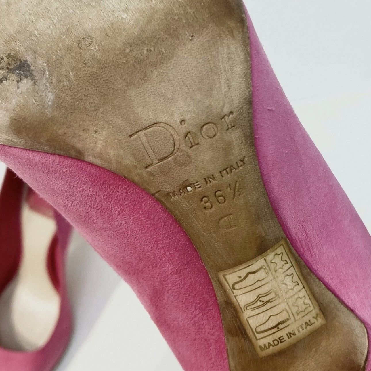 Dior Christian Dior Cherie Pointy pink suede high heels Size US 6.5 / IT 36.5 - 5 Thumbnail