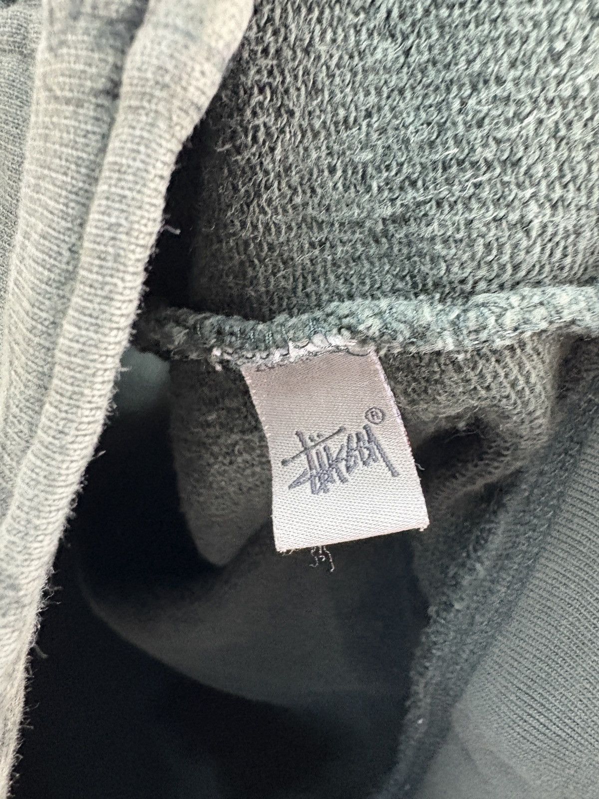 Stussy Stussy Vintage Y2K Sunfaded Fullprint Hoodie Sweatshirt Size US XL / EU 56 / 4 - 5 Thumbnail