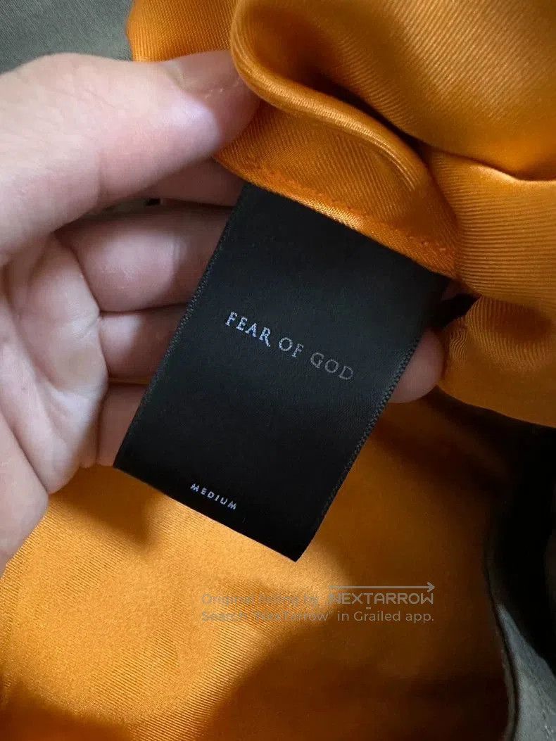 Fear of God Fear of God Third Collection Grey Bomber. Size US M / EU 48-50 / 2 - 7 Thumbnail