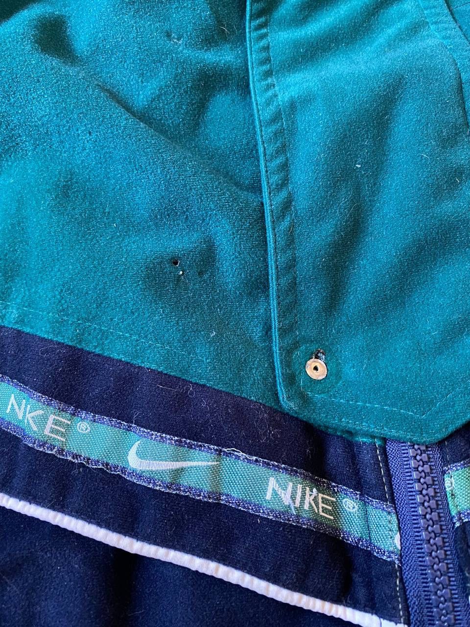 Nike Vintage Nike Premier Bomber fleece 90’s size XL-XXL Size US XL / EU 56 / 4 - 6 Thumbnail