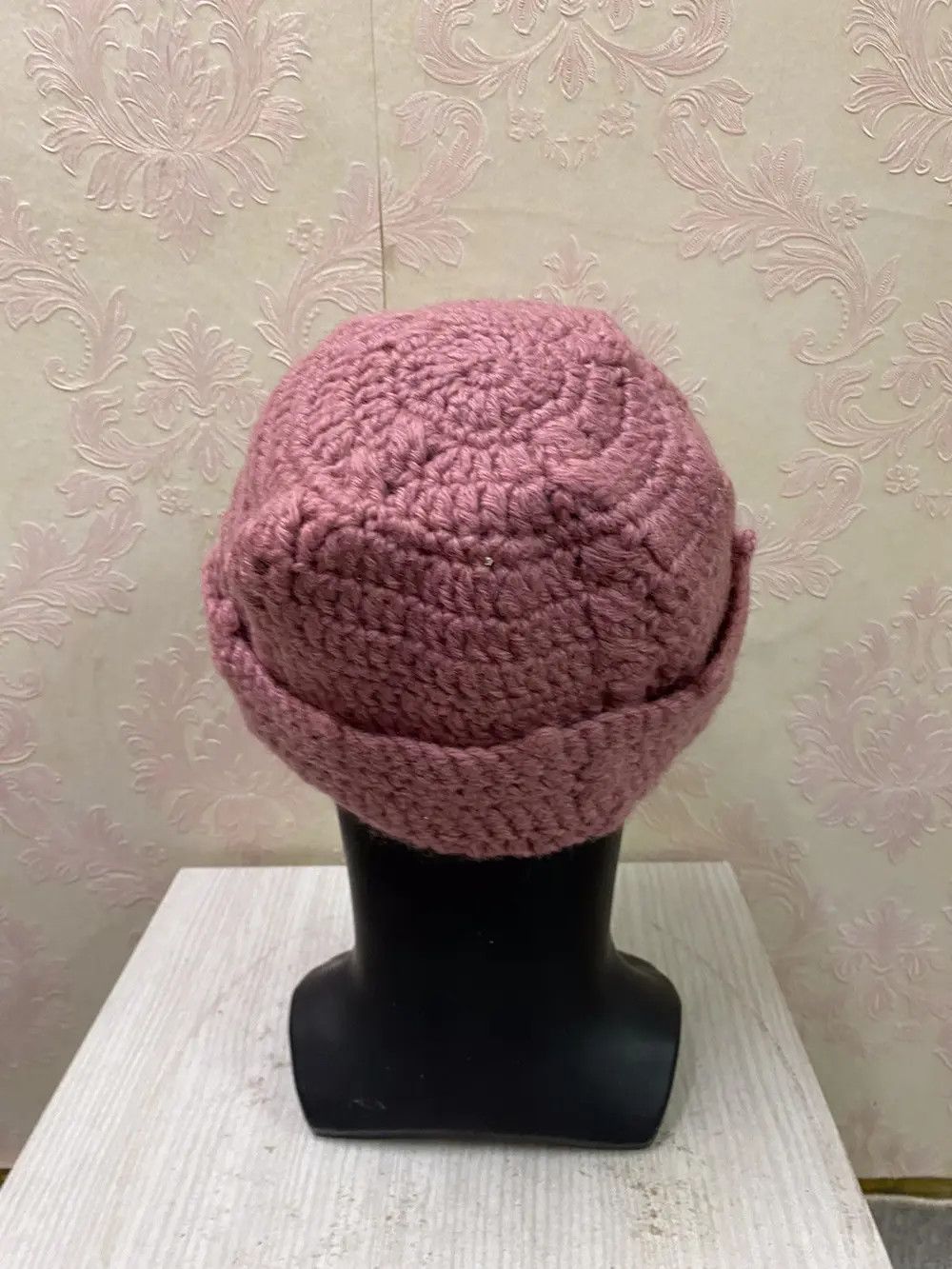 Japanese Brand × Vintage Japanese Brand Rare Design Knit Beanie Hat Size ONE SIZE - 4 Thumbnail