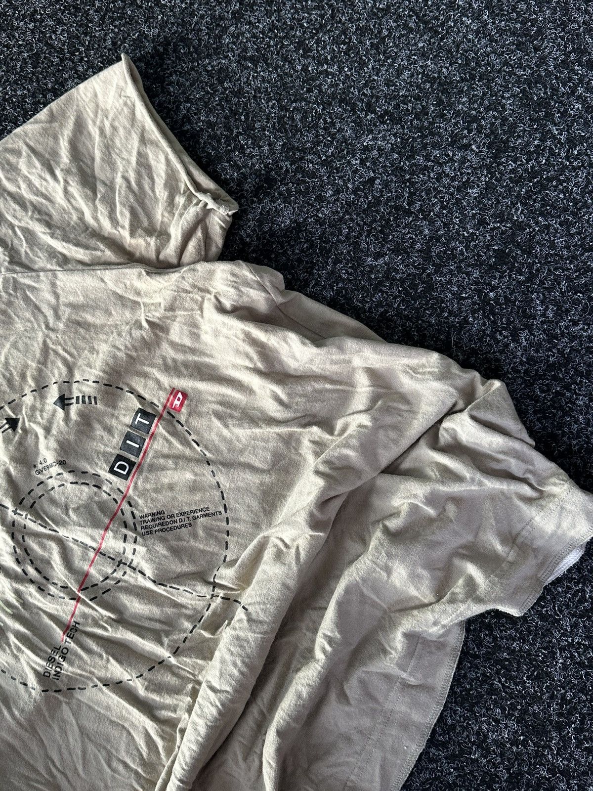 Diesel × If Six Was Nine 80s❗️ vintage DIESEL Single Stitch avant garde tee Y2K Logo D Size US L / EU 52-54 / 3 - 3 Thumbnail