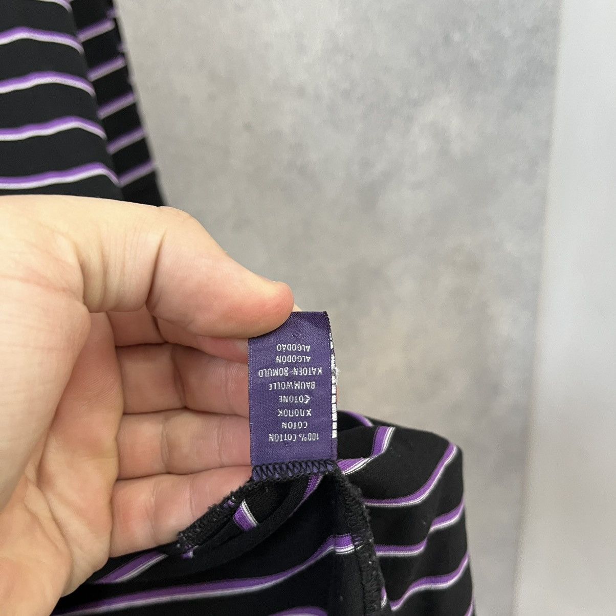 Polo Ralph Lauren Ralph Lauren Purple Label XL striped t-shirt Size US L / EU 52-54 / 3 - 13 Thumbnail