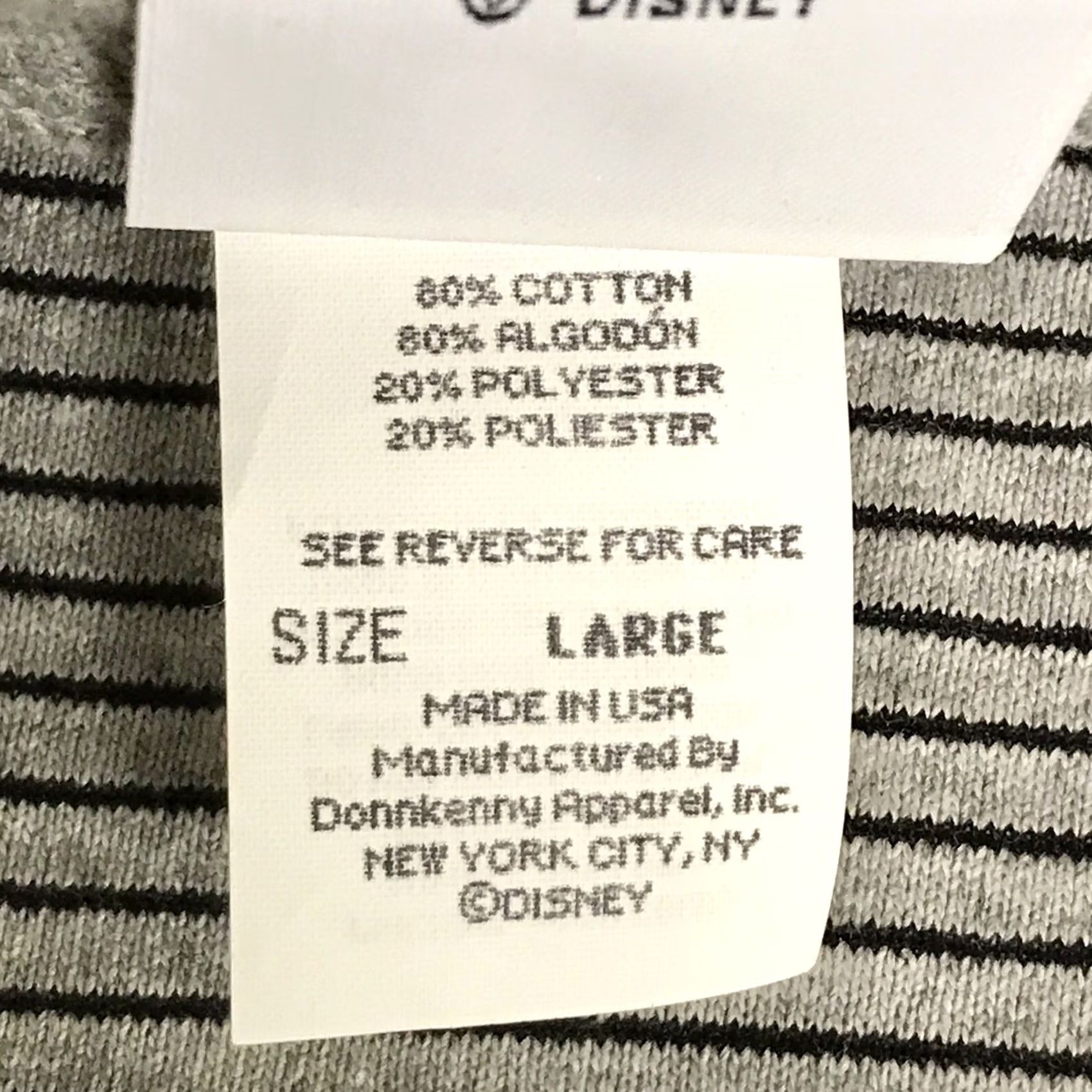 Mickey & Co. VINTAGE Mickey & Co Men Gray Striped Embroidered Henley Shirt L USA Size US L / EU 52-54 / 3 - 3 Thumbnail