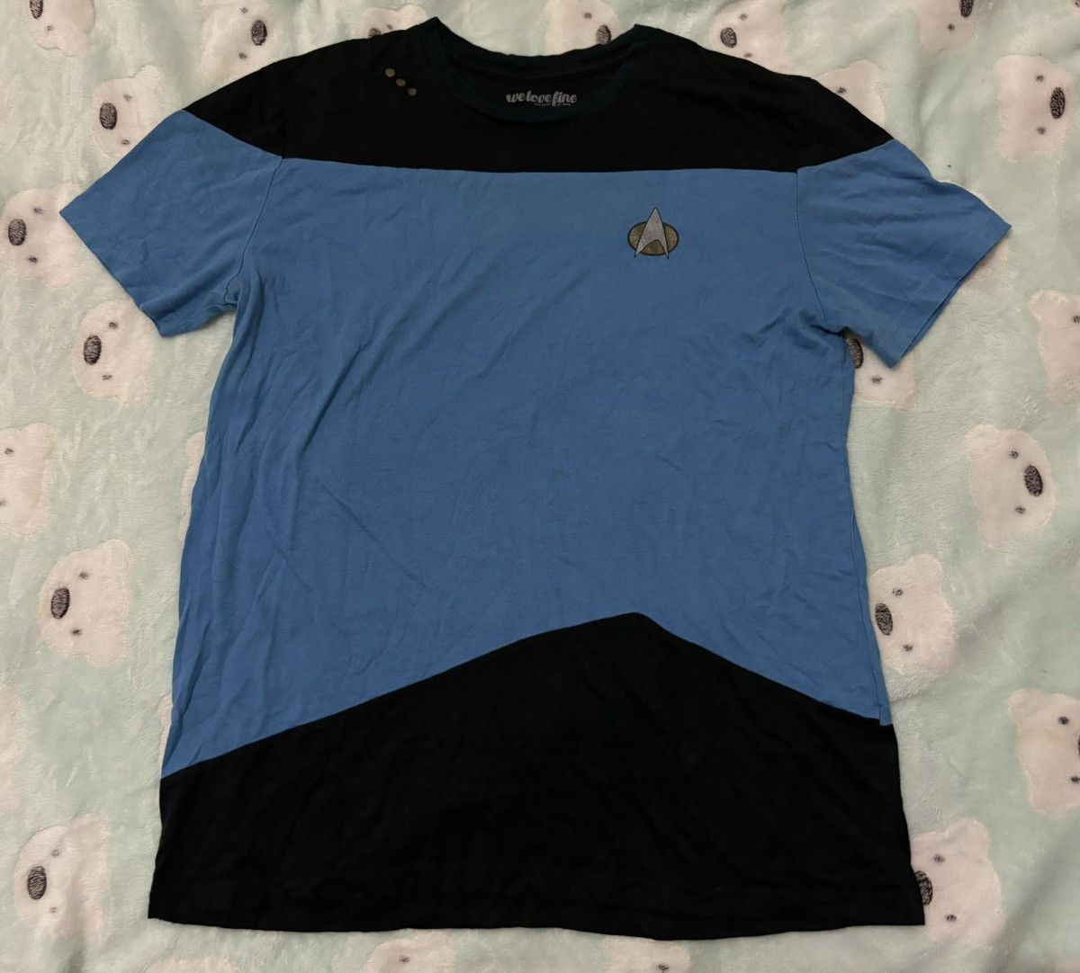 DC Comics × Marvel Comics 🛸🔥 Star Trek Uniform Tshirt 🛸🔥 Size US L / EU 52-54 / 3 - 1 Thumbnail