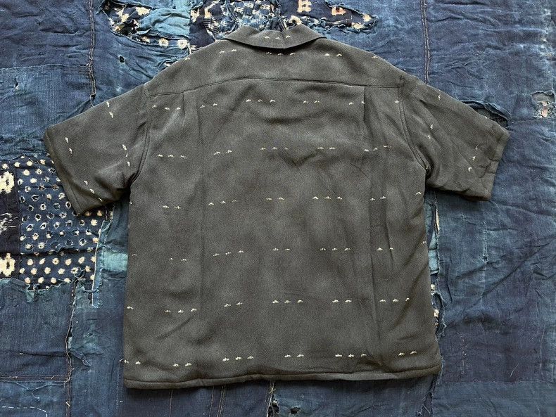 Visvim Visvim Wallis Short Sleeve Shirt in Black-2506 Size US S / EU 44-46 / 1 - 2 Thumbnail