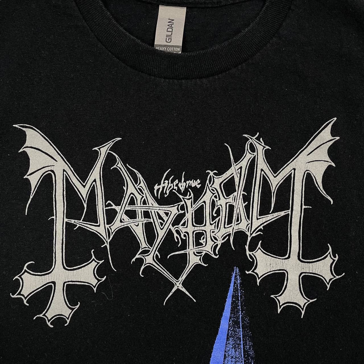 Band Tees 2018 Mayhem "De Mysteriis Dom Sathanas" Album Promo T Shirt Size US M / EU 48-50 / 2 - 3 Thumbnail
