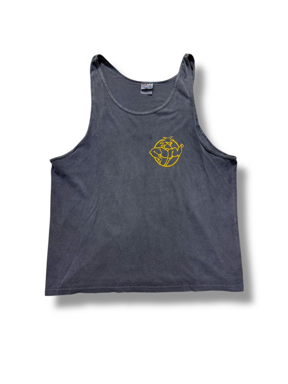 Vintage *RARE* Vintage 90s T-Micheal Bodybuilding Gear GYM TANK TOP Size US XL / EU 56 / 4 - 2 Thumbnail