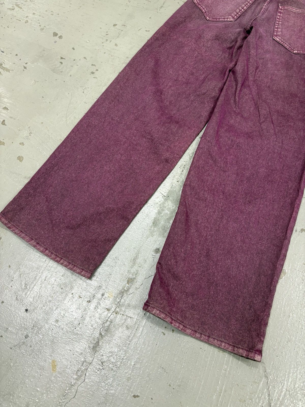 Vintage Diesel Waxed Mharki Y2K Wide Fit Baggy