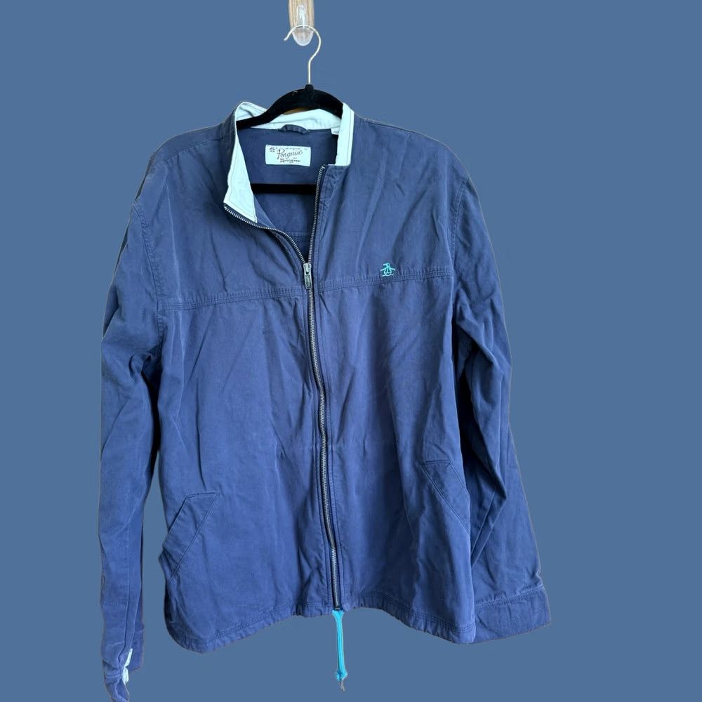 Original Penguin VINTAGE Penguin Golf Jacket Men's XL Navy Sport Size US XL / EU 56 / 4 - 1 Thumbnail