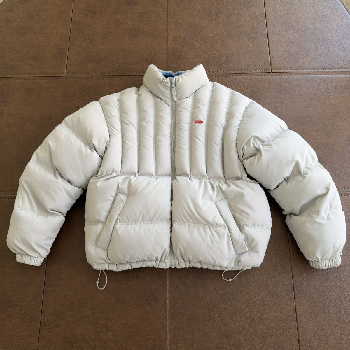 Supreme FW2022 Flannel Reversible Down Puffer Jacket Size US M / EU 48-50 / 2 - 7 Thumbnail