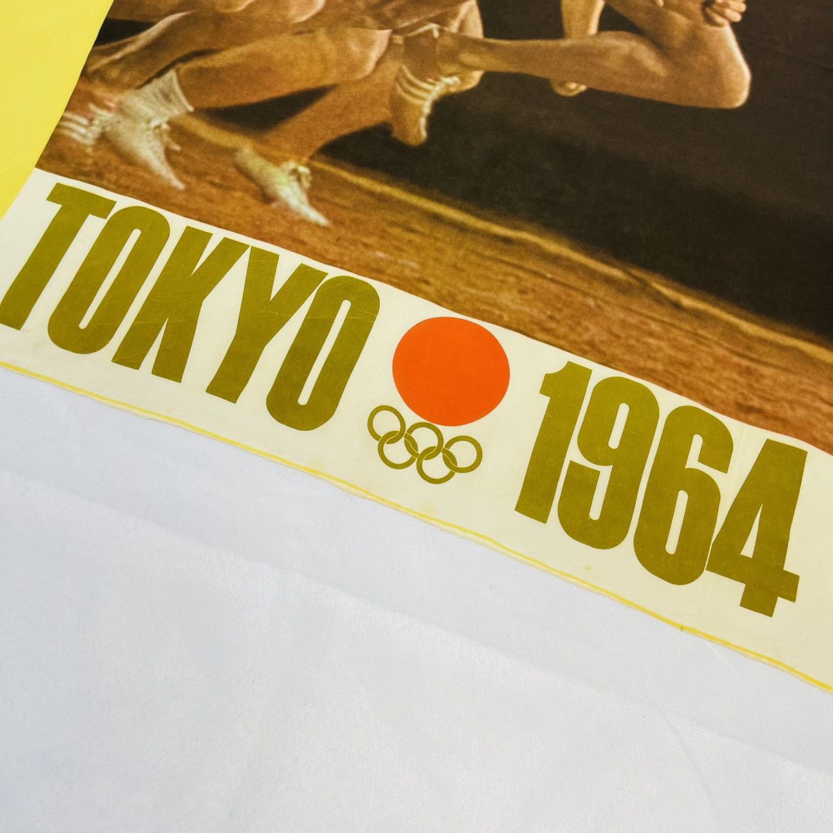 Japanese Brand TOKYO 1964 OLYMPIC BANDANA HANDKERCHIEF NECKERCHIEF SCARF Size ONE SIZE - 4 Thumbnail