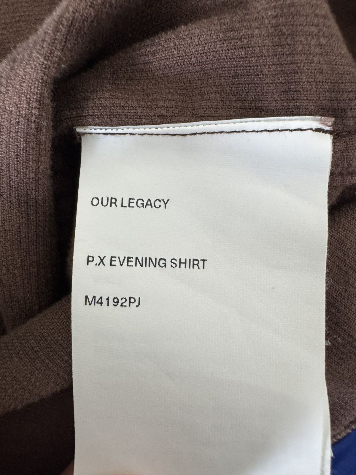 Our Legacy Our Legacy P.X. Evening Box Shirt Psychadelic Print Corduroy Size US L / EU 52-54 / 3 - 6 Thumbnail