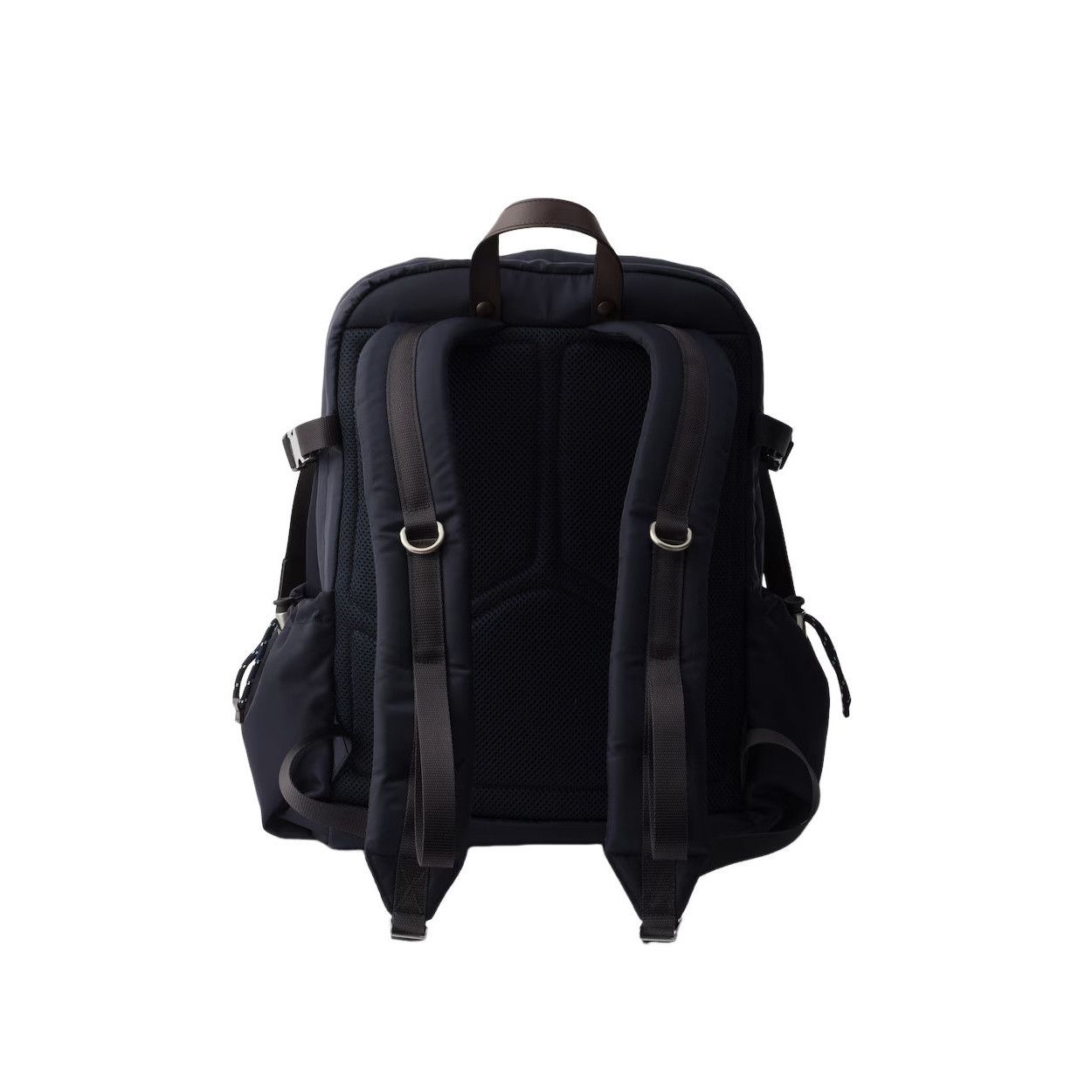 Prada PRADA Speedrock $3100 Navy Re-Nylon/Leather Backpack New & A Size ONE SIZE - 3 Thumbnail