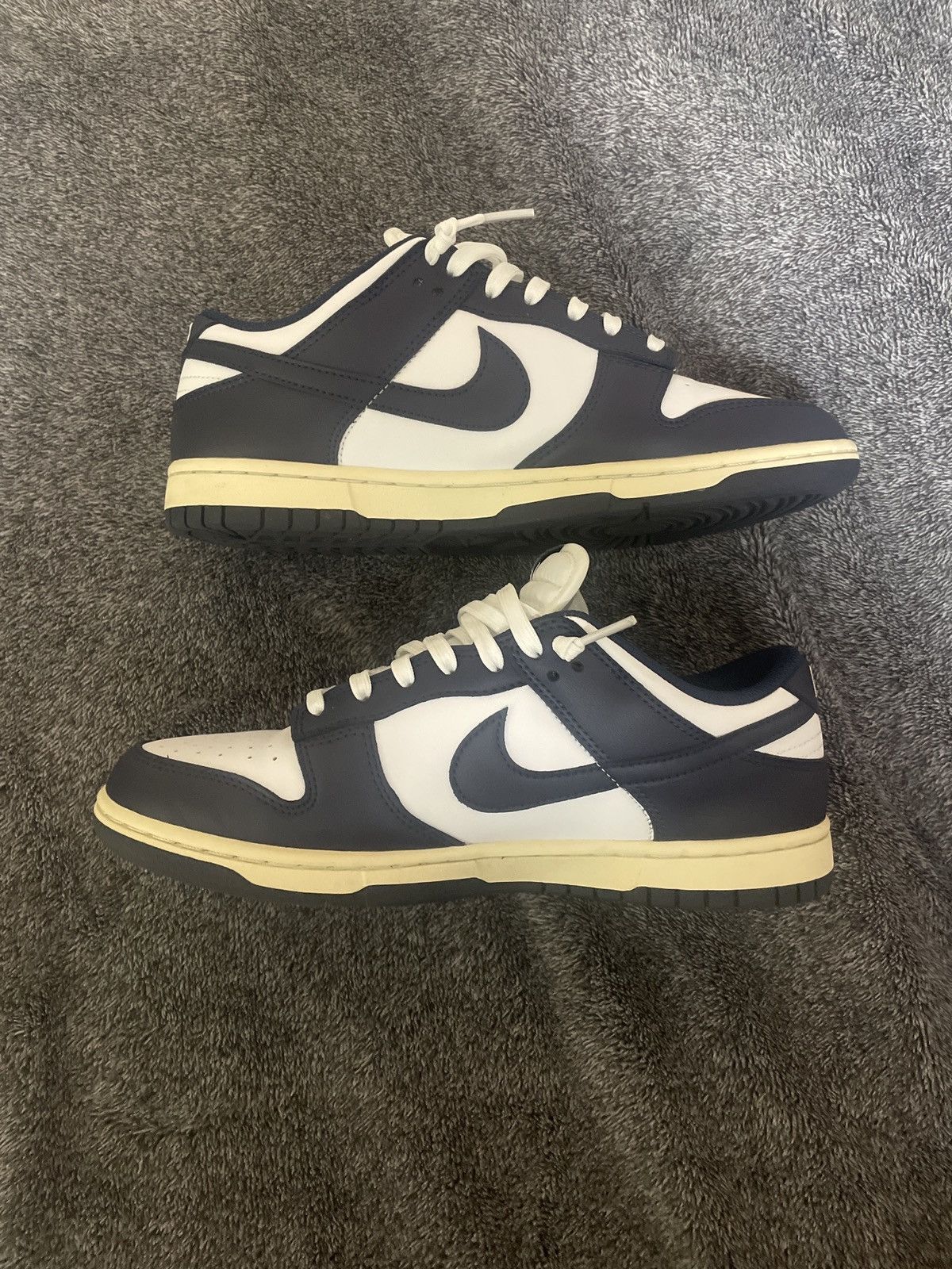 Nike Nike midnight navy dunk low Size US 10 / EU 43 - 4 Thumbnail