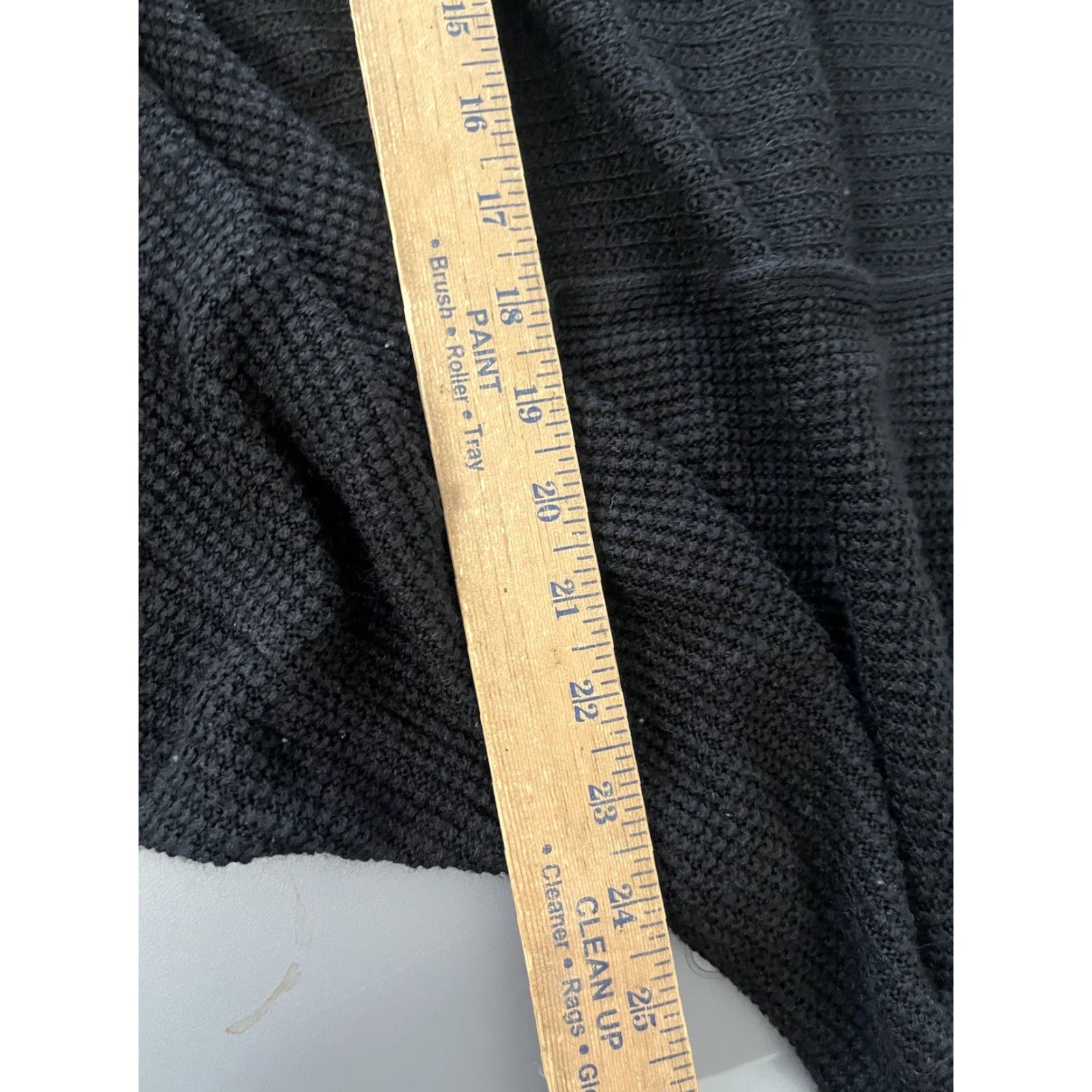 Express VINTAGE Express Women Sweater Pullover XS Black V-Neck Long Sleeve Casual Modern Women Size XS / US 0-2 / IT 36-38 - 5 Thumbnail