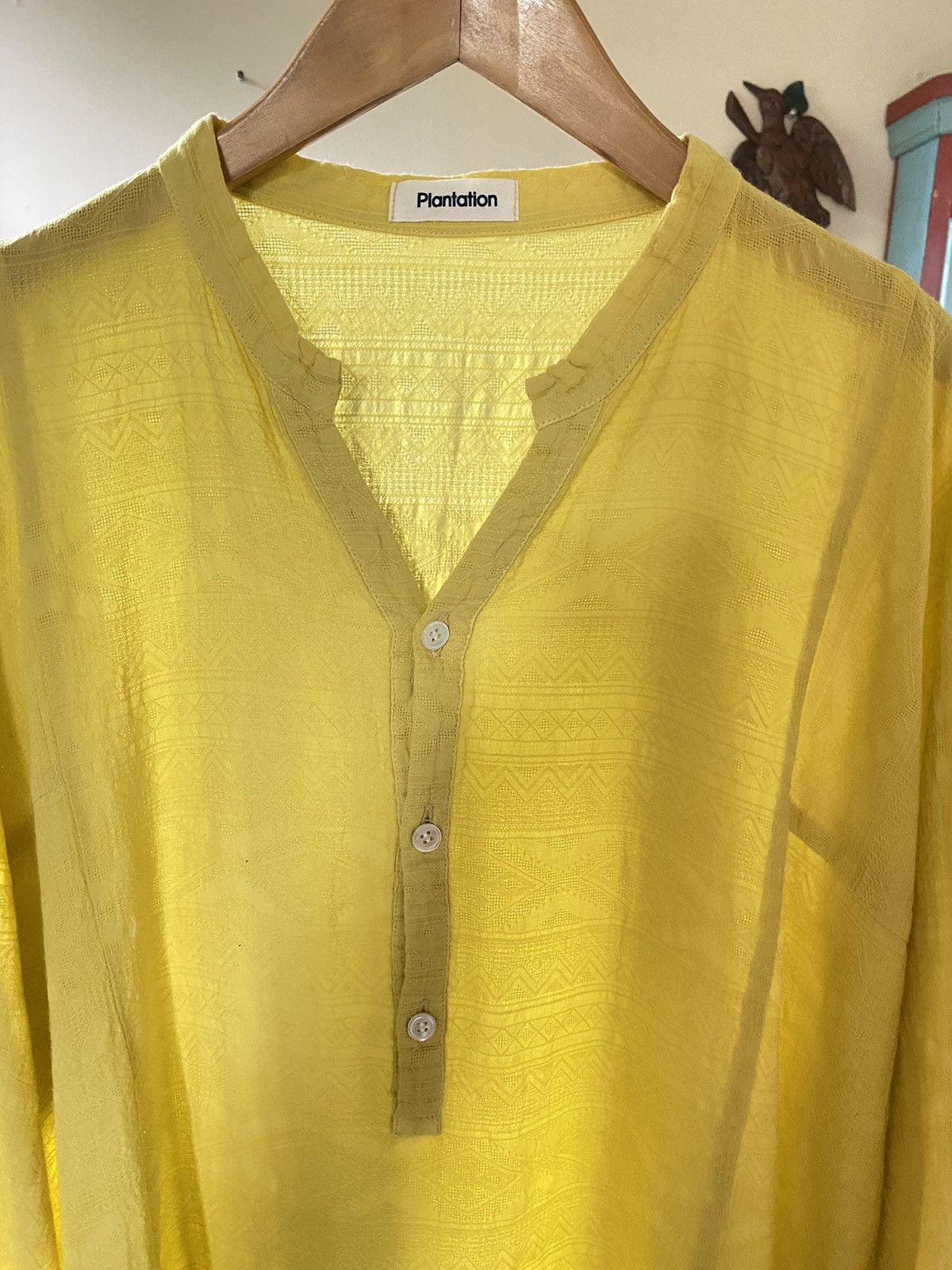 Issey Miyake Plantation Yellow Dress Size M / US 6-8 / IT 42-44 - 4 Thumbnail