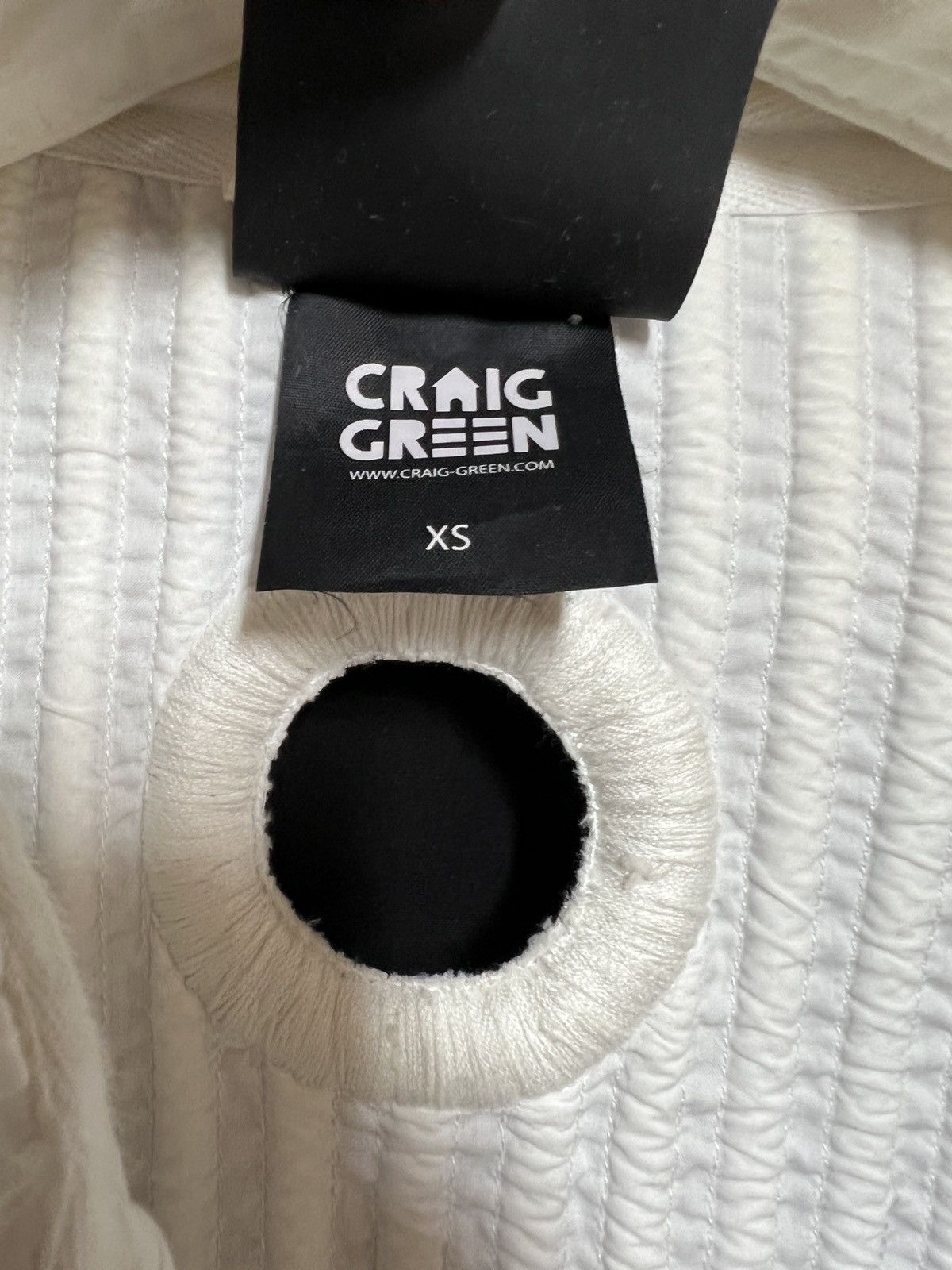 Craig Green Ss18 Cord tunnel biker jacket Size US XS / EU 42 / 0 - 11 Thumbnail