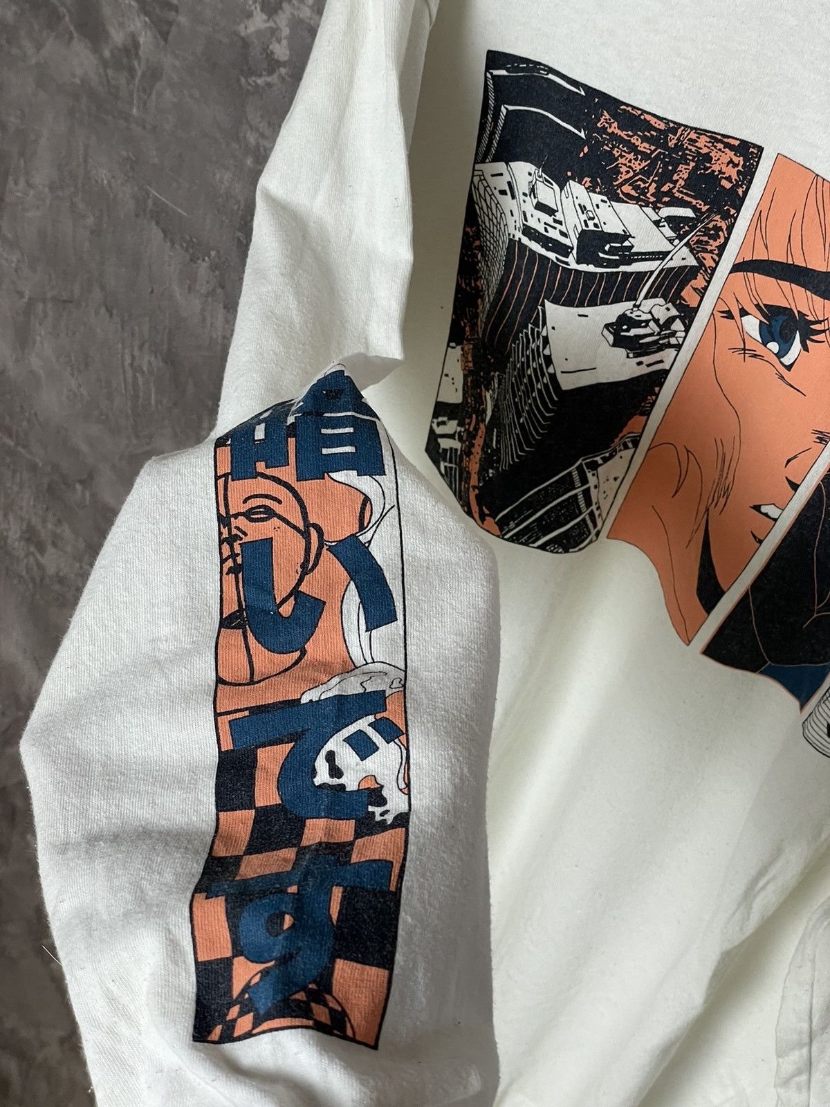 Edwin × Japanese Brand × Vintage Edwin Streetwear Anima Japanese Style Big Logo Long sleeve Size US S / EU 44-46 / 1 - 9 Thumbnail