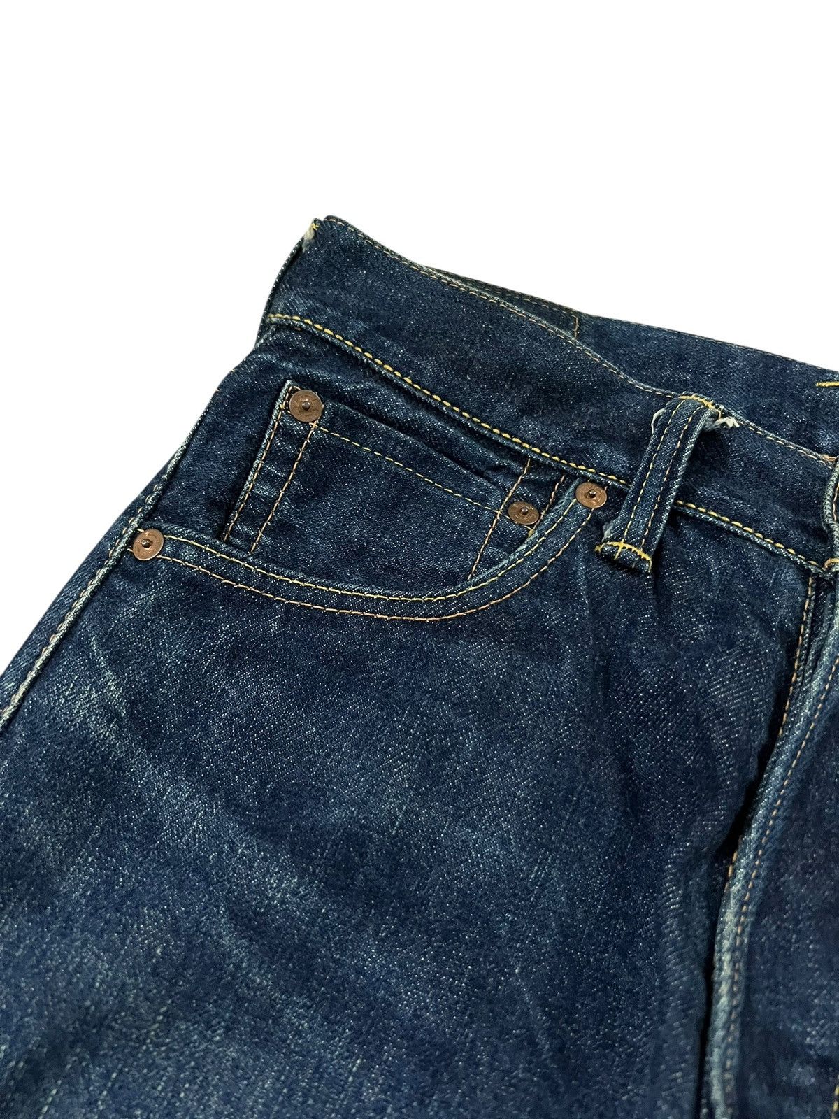 Evisu Vintage Evisu Seagull Lot 2000 No 2 Distress Selvedge Jean Size US 28 / EU 44 - 10 Thumbnail