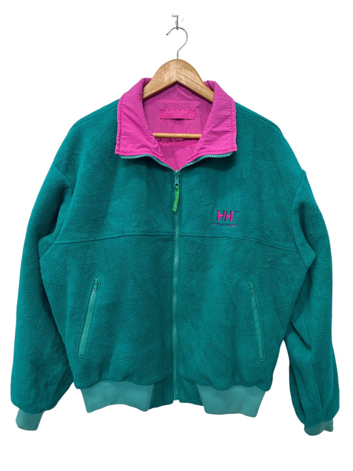 Helly Hansen × Vintage Vintage Helly Hansen reversible jacket zip up Size US L / EU 52-54 / 3 - 6 Thumbnail