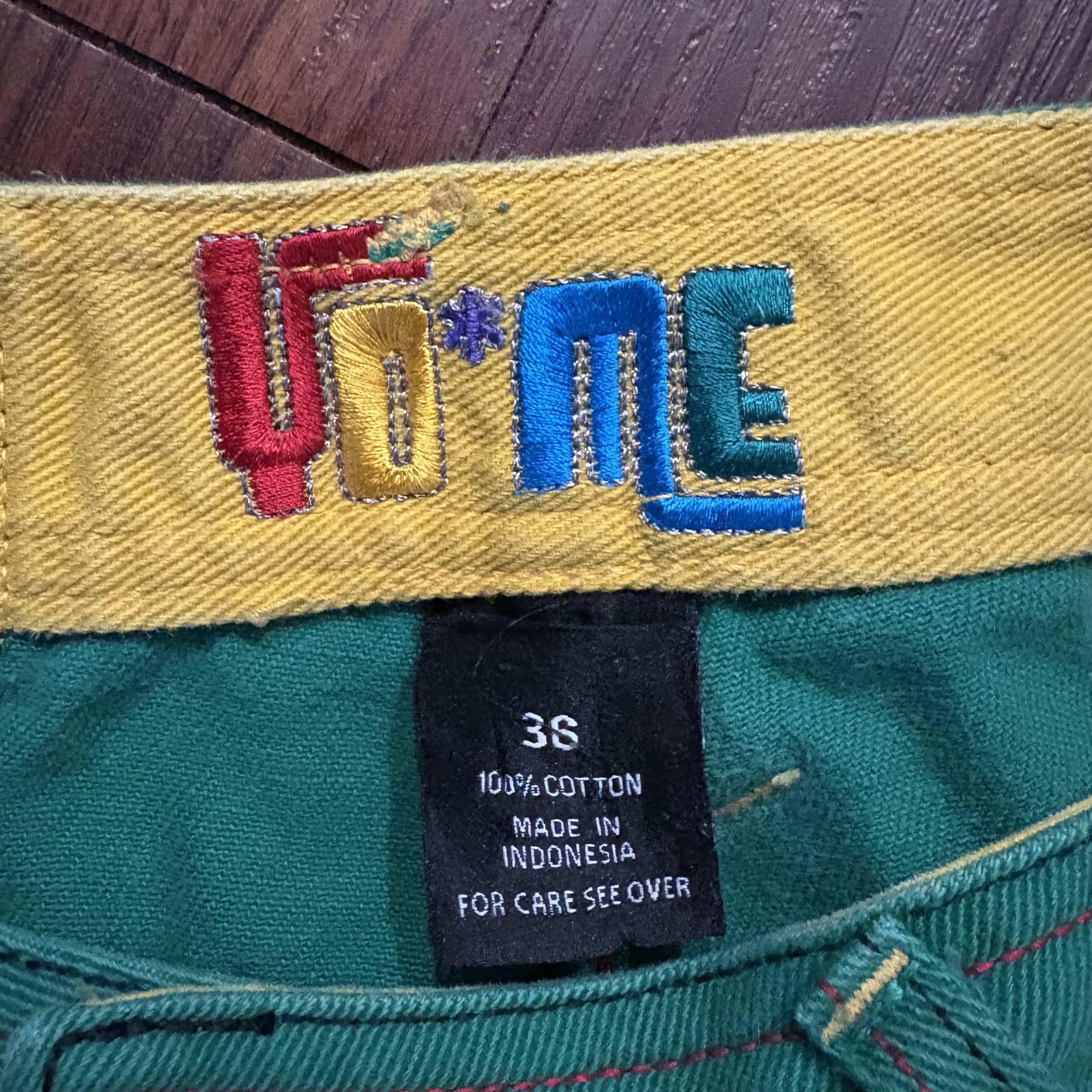 Other YO*ME Green Embroidered Shorts Size US 36 / EU 52 - 7 Thumbnail